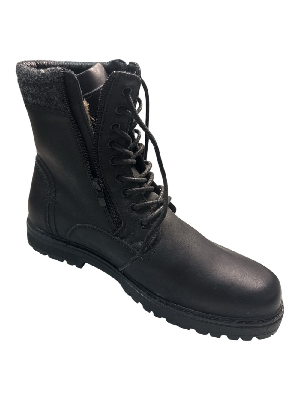 Elements Waterproof 3M Thinsulate Insulated Winter Boots Black Size 12 - Picture 3 of 6